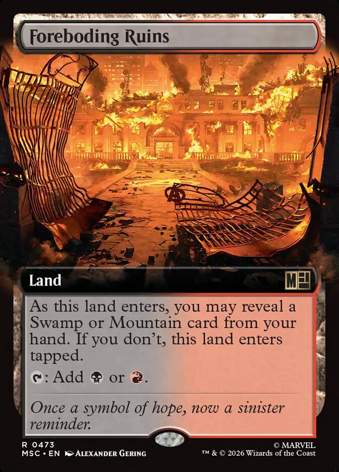 Foreboding Ruins [ #0473 Extended Art ] (MSC-R)
