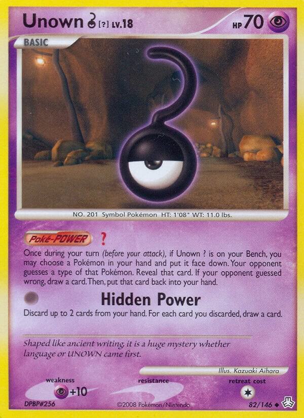 Unown (?) - 82/146 (LA) Uncommon - Near Mint