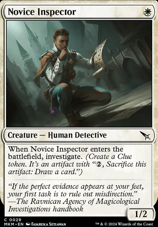 Novice Inspector [#0029] (MKM-C-FOIL)