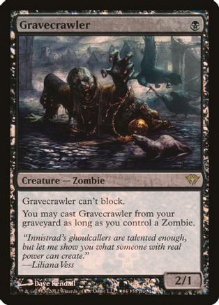 Gravecrawler (DKA-R-BAB) Light Play