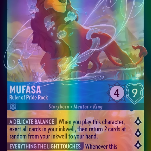Mufasa - Ruler of Pride Rock (Shimmering Skies 150/204) Legendary - Ne