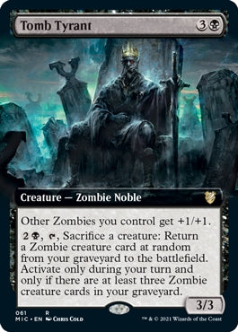 Tomb Tyrant [ #0061 Extended Art ] (MIC-R)