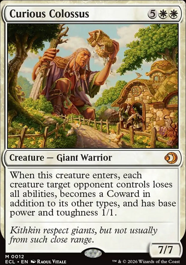 Curious Colossus [ #0012 ] (ECL-M)