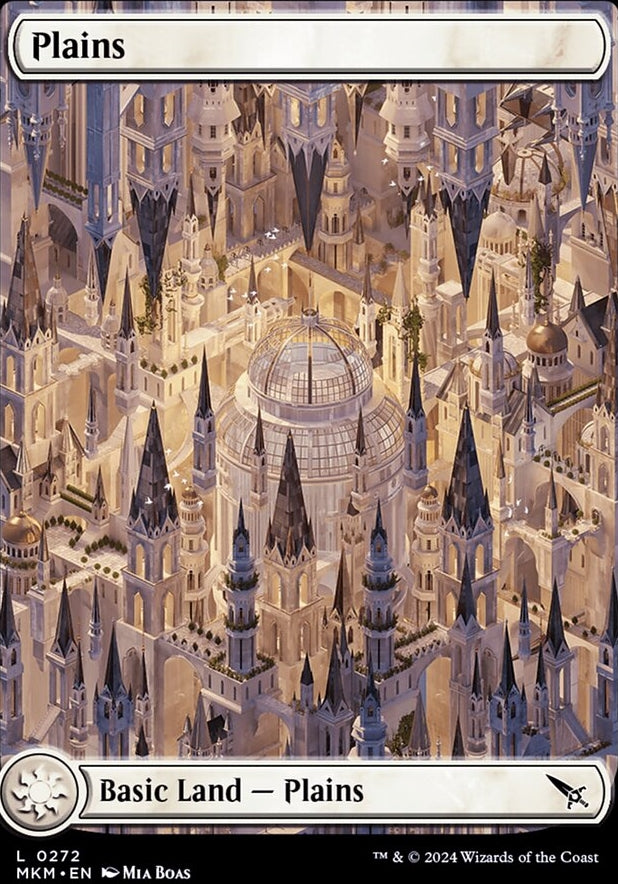 Plains [#0272 Full Art] (MKM-C-FOIL)