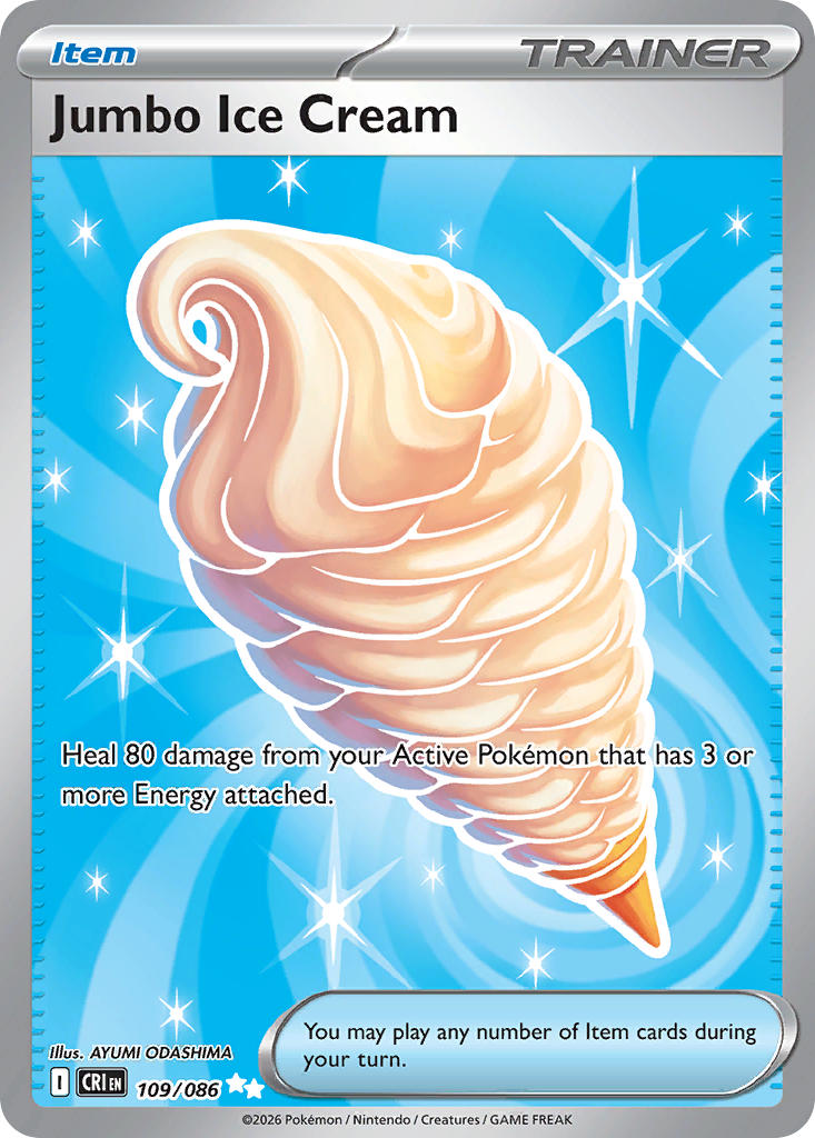 Jumbo Ice Cream - 109/086 (CRI) Ultra Rare