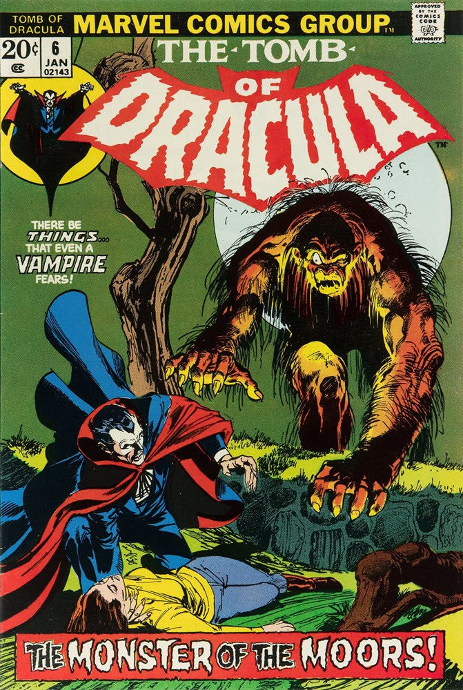 TOMB OF DRACULA (1972 Series) #6 (5.0)