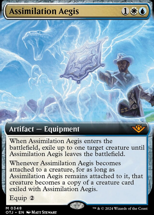 Assimilation Aegis [#0348 Extended Art] (OTJ-M-FOIL)