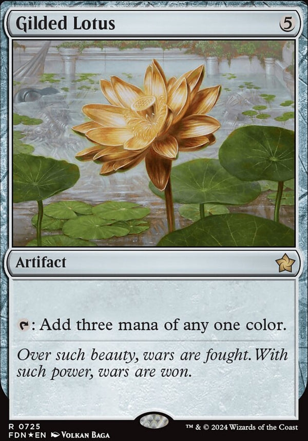 Gilded Lotus [#0725 Starter Collection] (FDN-R)