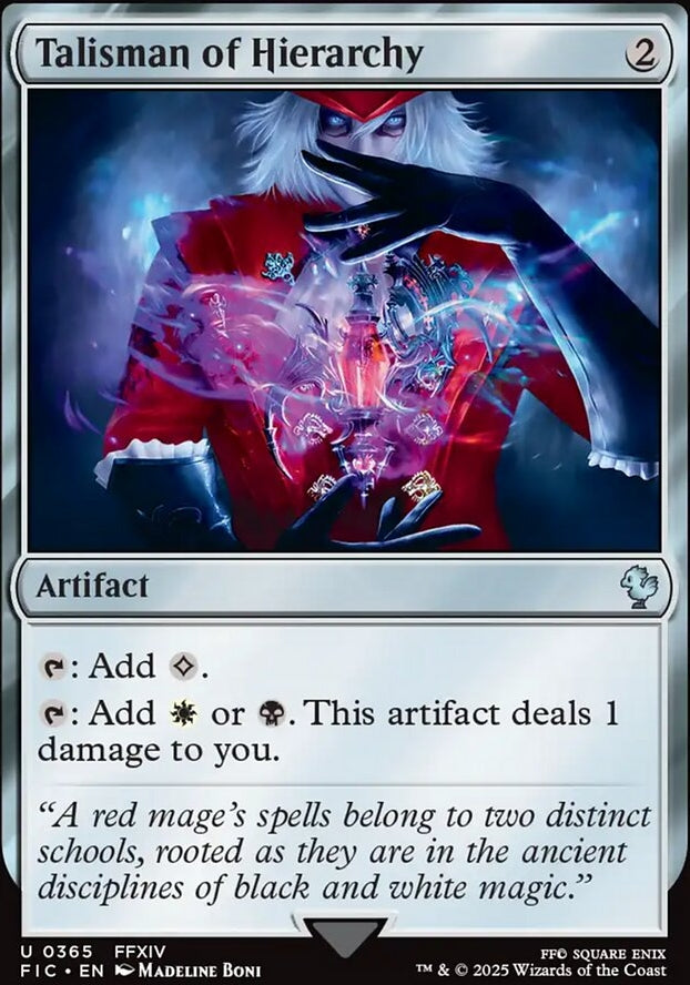 Talisman of Hierarchy [ #0365 ] (FIC-U)
