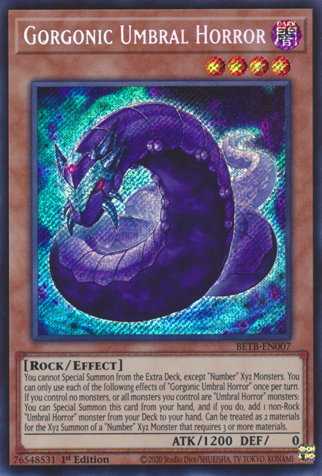 Gorgonic Umbral Horror (BETB-EN007)