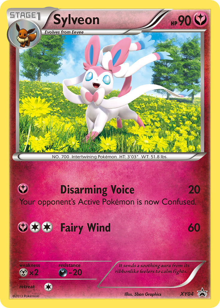 Sylveon - XY04 (XY:PR) Promo - Near Mint Holofoil