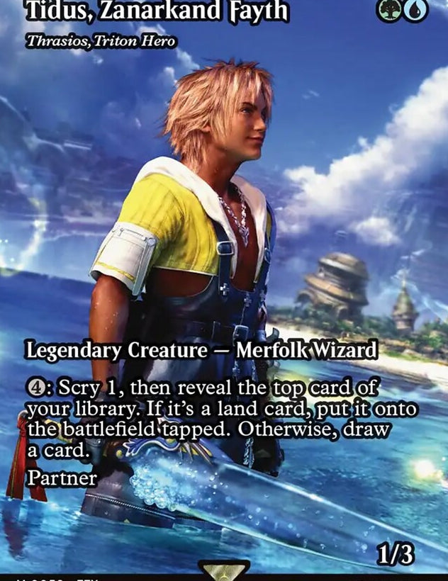 Tidus, Zanarkand Fayth - Thrasios, Triton Hero [ #0058 Showcase ] (FCA-M)