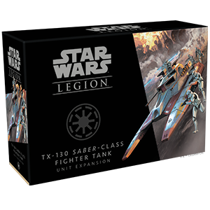 Star Wars: Legion (SWL63) - Galactic Republic: TX-130 Saber-class Fighter Tank Unit Expansion