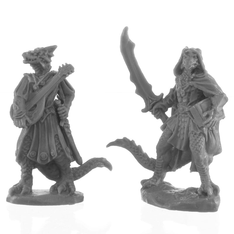 Bones Black 44145: Dragonfolk Bard and Thief