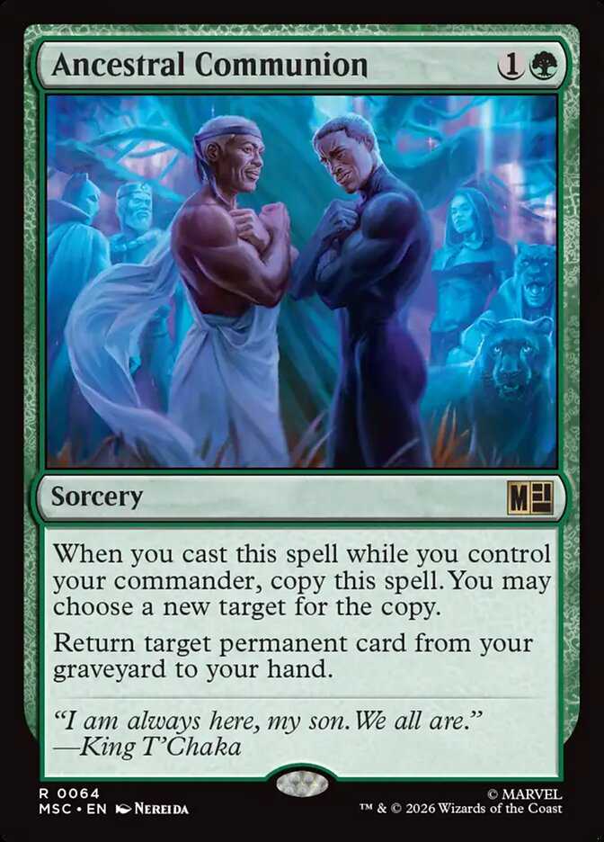 Ancestral Communion [ #0064 Surge Foil ] (MSC-R)
