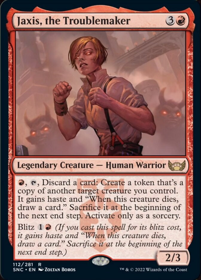 Jaxis, the Troublemaker [ #112/281 ] (SNC-R)