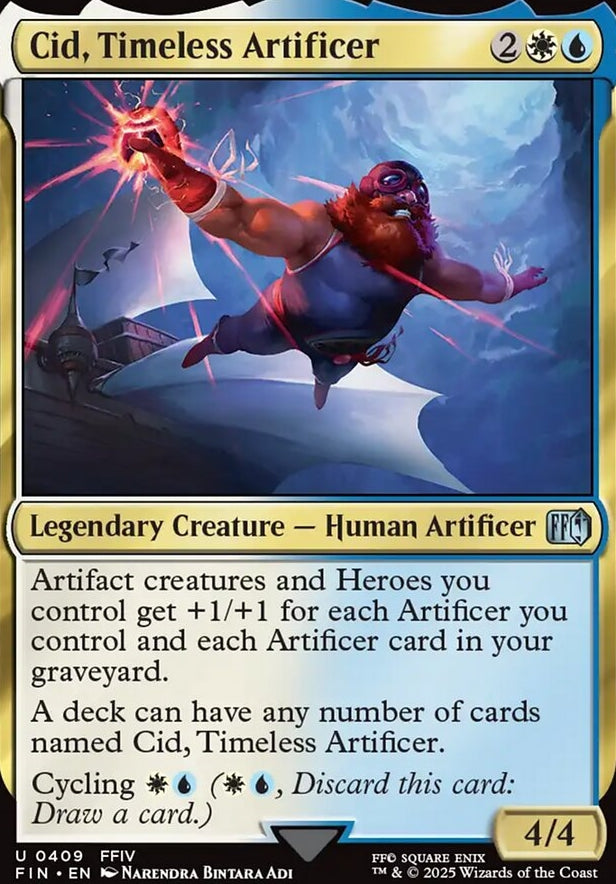 Cid, Timeless Artificer [ #0409 Alternate Art Cids ] (FIN-U)