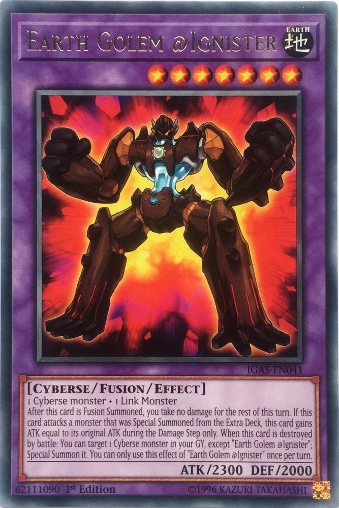 Earth Golem @Ignister (IGAS-EN041)