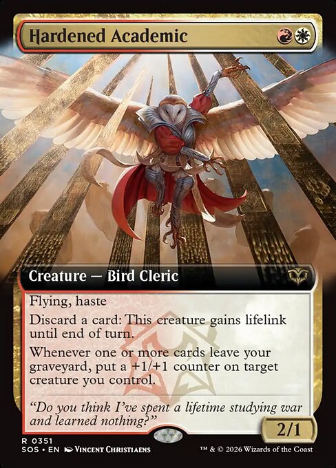 Hardened Academic [ #0351 Extended Art ] (SOS-R)