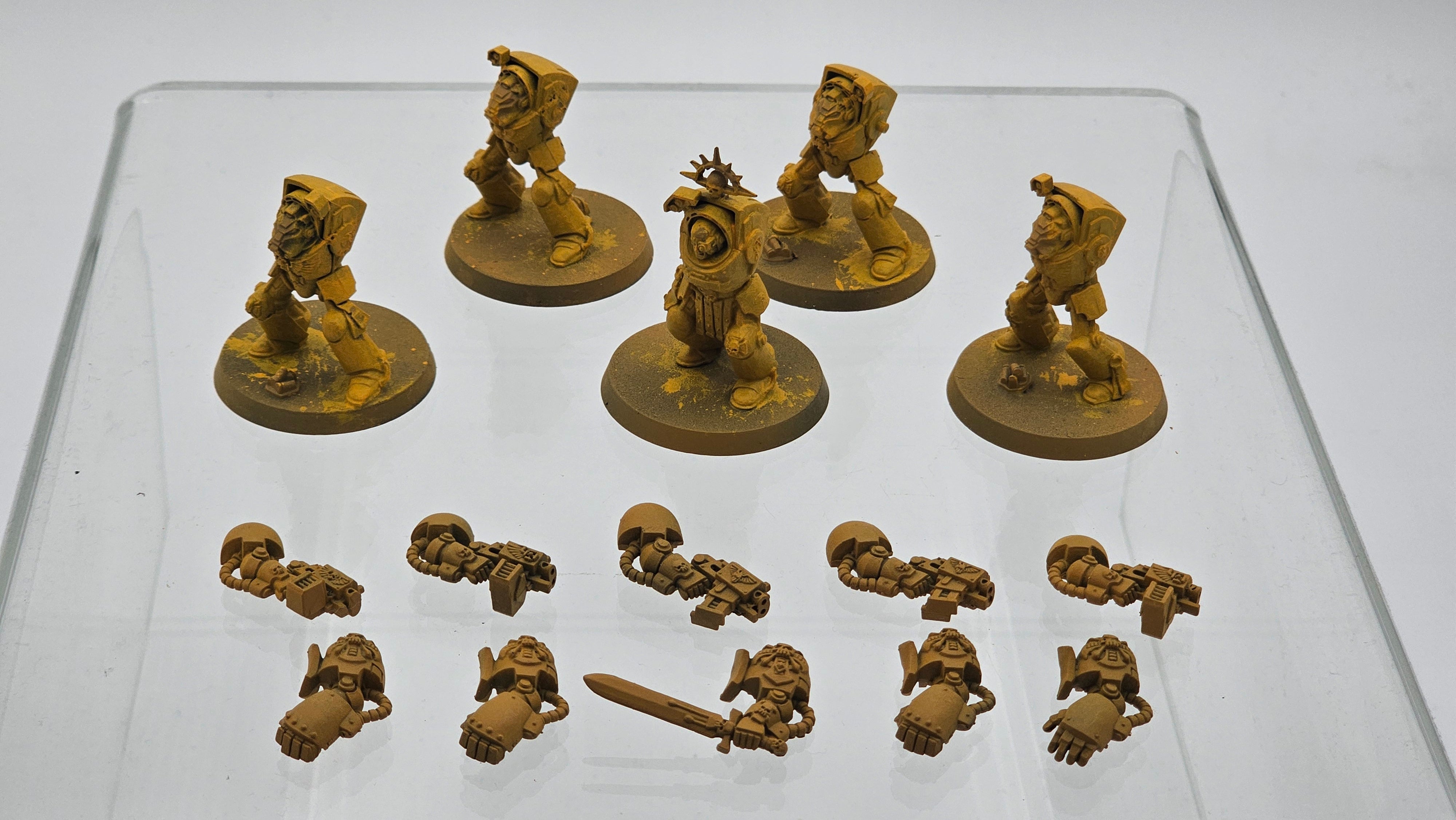 40K: Adeptus Astartes: Space Marine - Terminator Assault Squad (USED, OOP) [LOT #1]