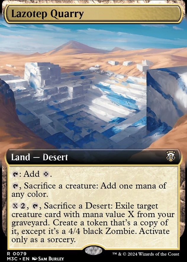 Lazotep Quarry [#0079 Extended Art] (M3C-R)