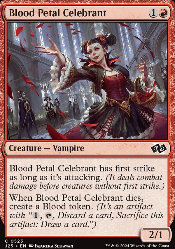 Blood Petal Celebrant [#0523] (J25-C)