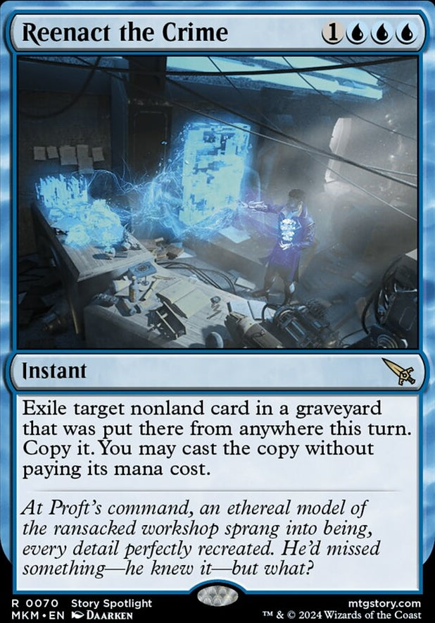 Reenact the Crime [#0070] (MKM-R-FOIL)