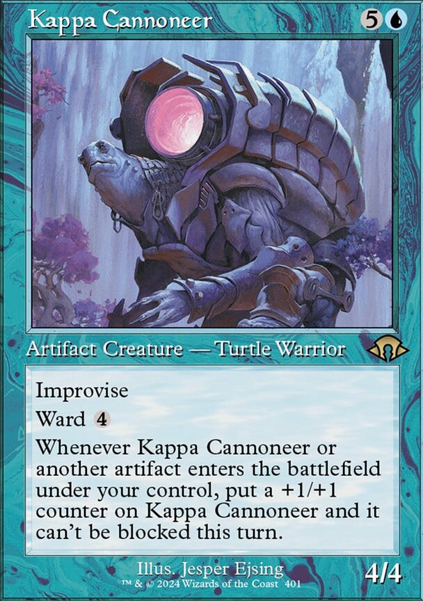 Kappa Cannoneer [#0401 Retro Frame] (MH3-R-FOIL)