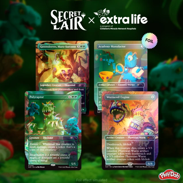 MTG: Secret Lair - Extra Life x Play-Doh: Squishful Thinking (Foil Edition)