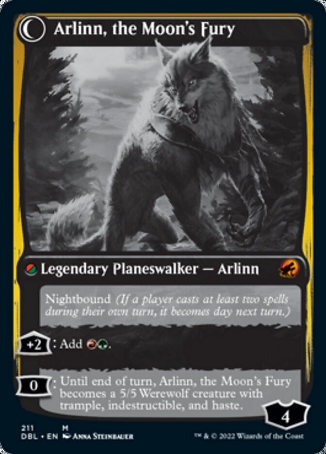 Arlinn, the Pack's Hope // Arlinn, the Moon's Fury [