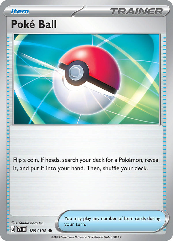 Poke Ball - 185/198 (SV1) Common - Near Mint