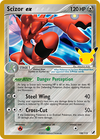 Scizor ex - 108/115 (30C) Classic Collection