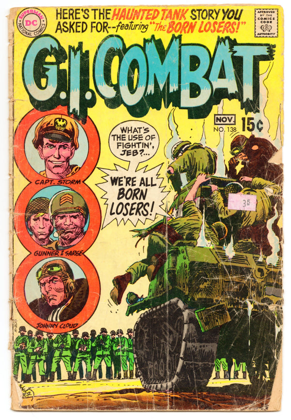 G.I. Combat (1957 Series) #138 (1.0)