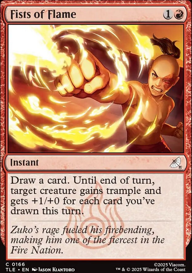 Fists of Flame [ #0166 ] (TLE-C)