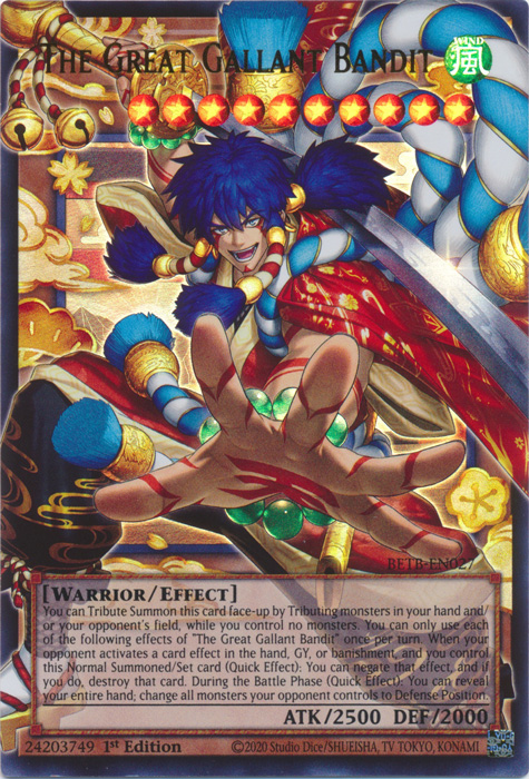 The Great Gallant Bandit (Extended Art) (BETB-EN027)