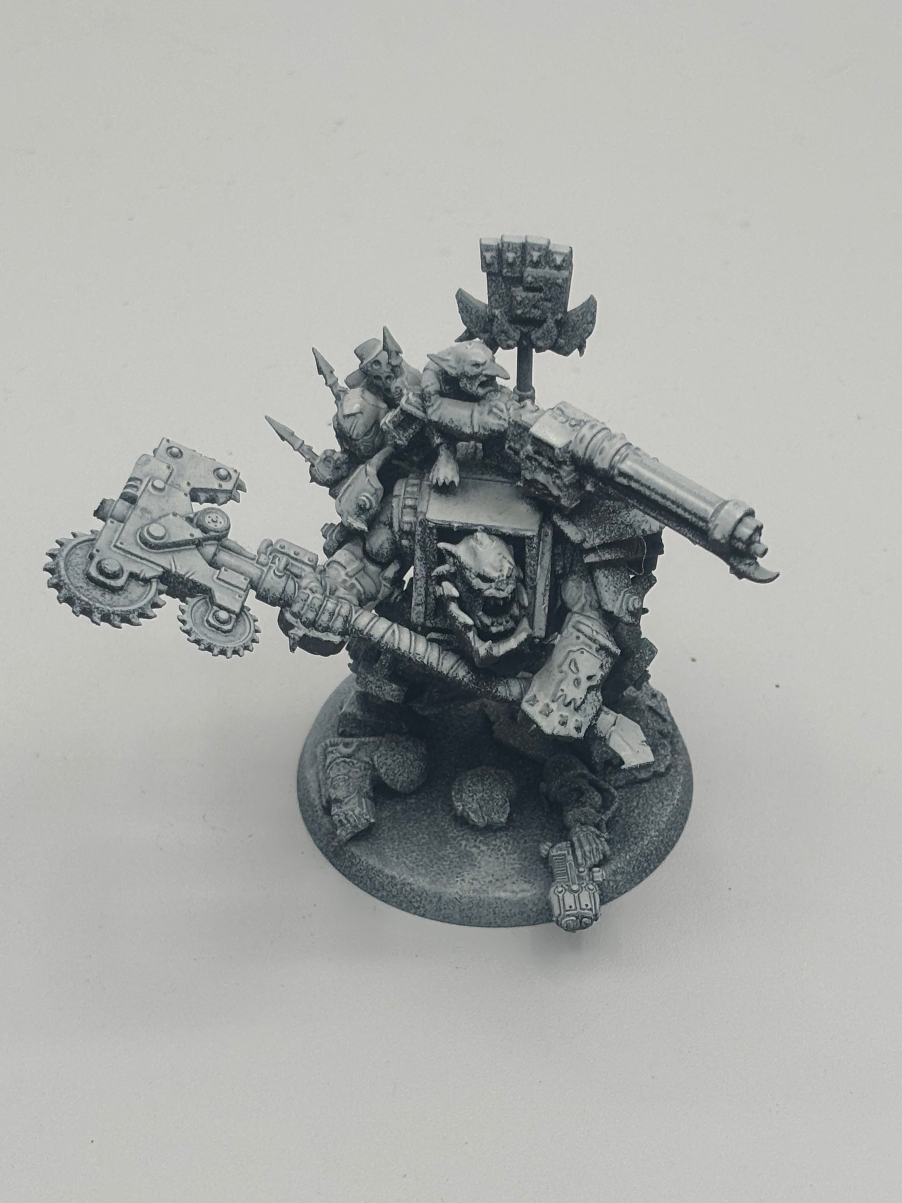 40K: Orks - Warboss in Mega Armour (USED) Lot 1