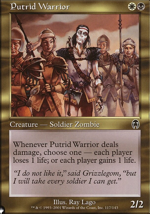 Putrid Warrior (APC-C-LIST)