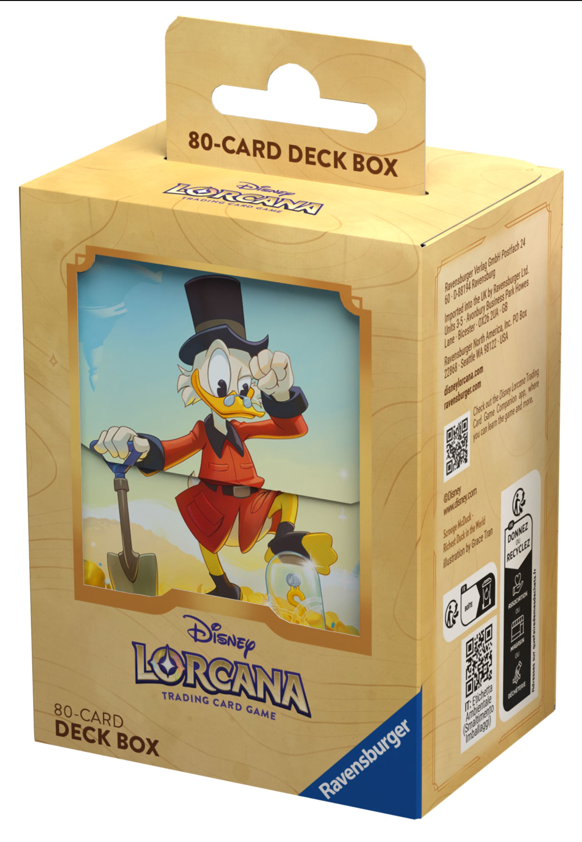 Lorcana TCG: Into the Inklands - Deck Box: Scrooge McDuck