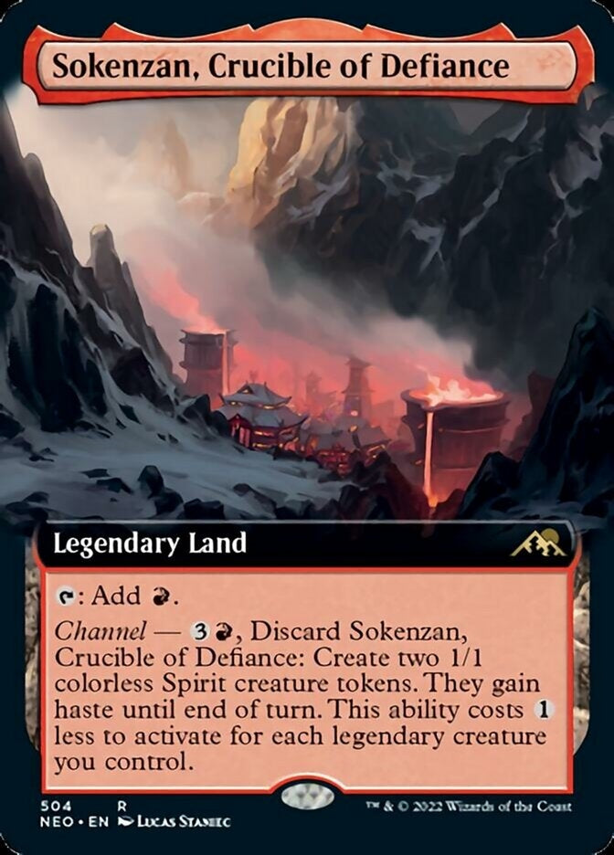 Sokenzan, Crucible of Defiance [ #504 Extended Art ] (NEO-R)