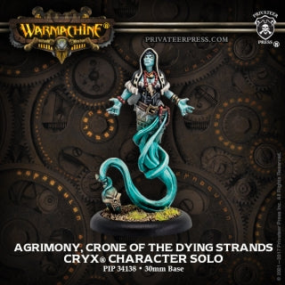 Warmachine: Cryx - Agrimony, Crone of the Dying Strand, Solo (Metal)