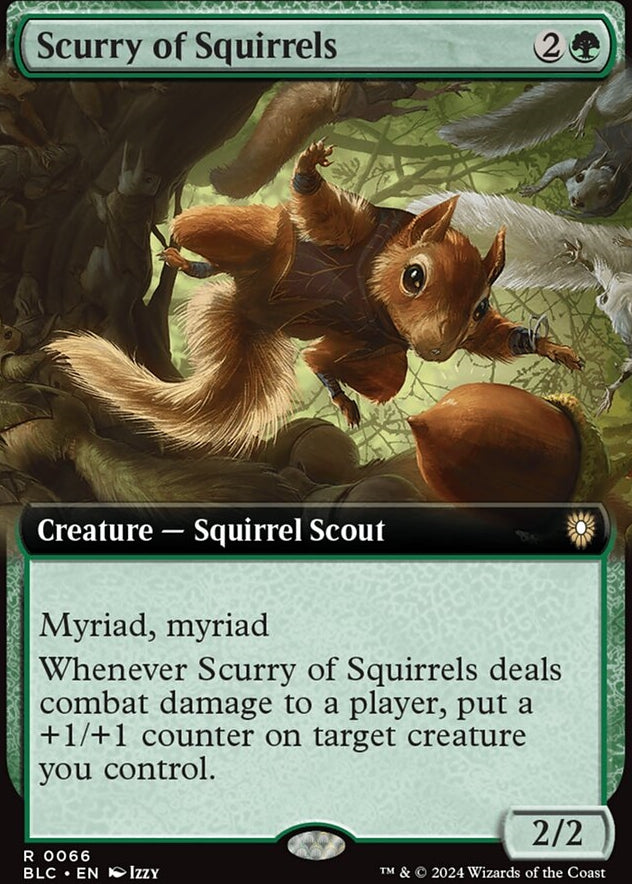 Scurry of Squirrels [#0066 Extended Art] (BLC-R)