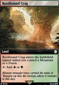 Rootbound Crag [#0504 Extended Art] (PIP-R-FOIL)