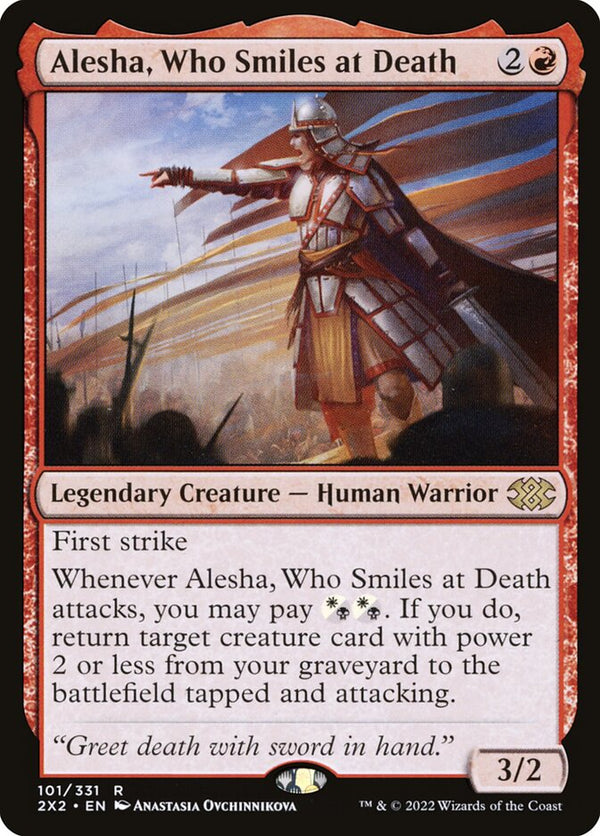 Alesha, Who Smiles at Death (2X2-R-FOIL)