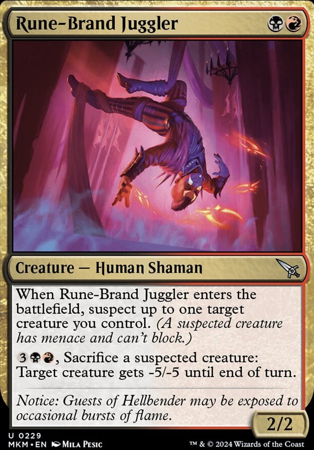 Rune-Brand Juggler [#0229] (MKM-U)