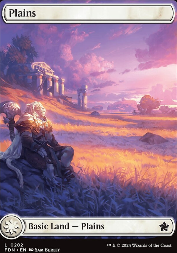 Plains [#0282 Full Art] (FDN-C-FOIL)