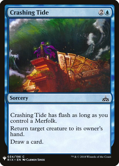 Crashing Tide [Mystery Booster #0338] (RIX-C)