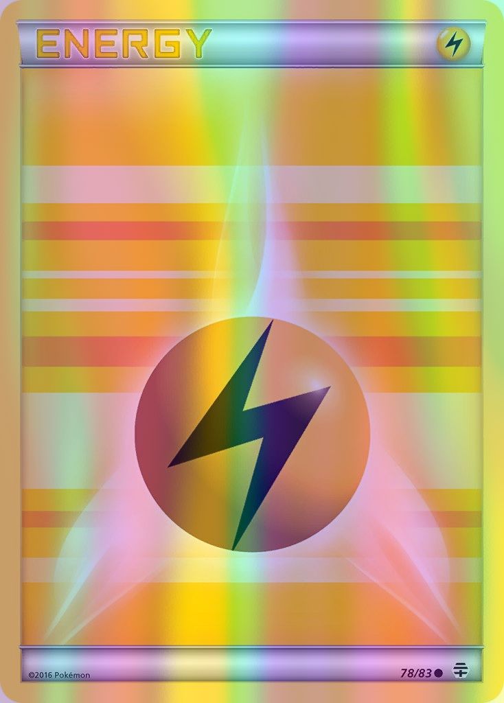 Lightning Energy - 078/083 (GEN) Common - Near Mint Reverse Holofoil