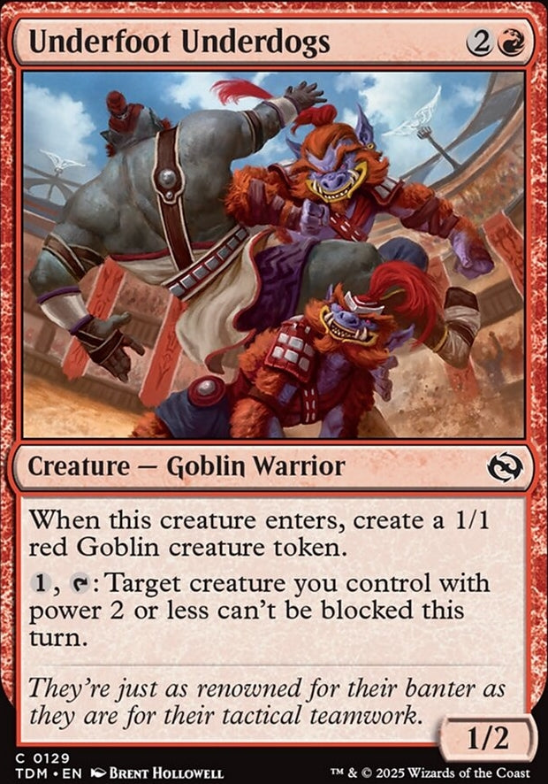 Underfoot Underdogs [ #0129 ] (TDM-C)