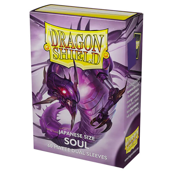 Dragon Shield: Mini - Matte Dual: Soul (Metallic Purple) 60 Count