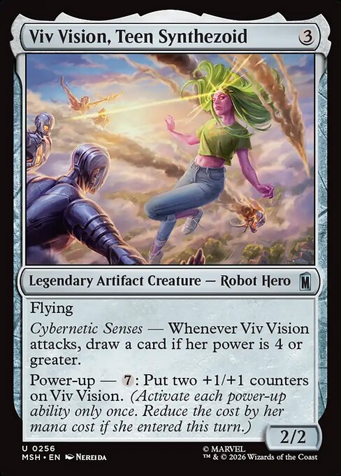 Viv Vision, Teen Synthezoid [ #0256 ] (MSH-U)